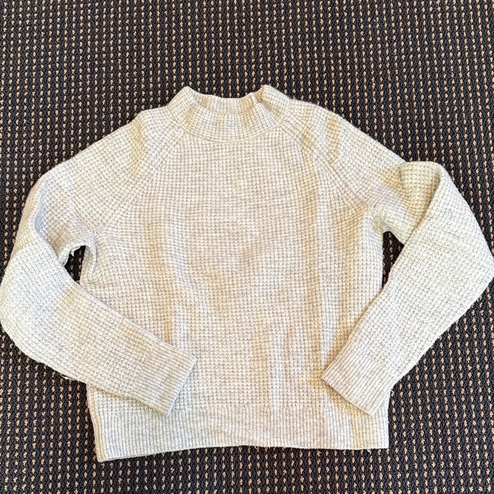 Cozy Light Gray Sweater